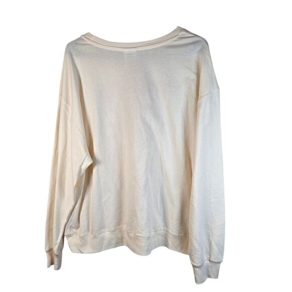 Winnie The Pooh Sweater Womens XXL Disney Sweatshirt Flowers Pullover Plus Size - Picture 4 of 6